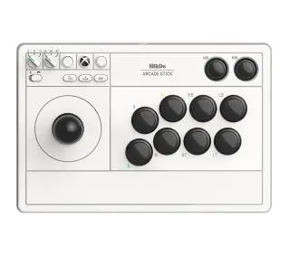 8BitDo Arcade Stick do PC Xbox Series X/S, Xbox One Bezprzewodowy/Przewodowy Biały - Kup na Raty - RRSO 0%