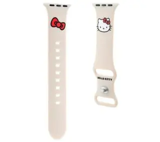 Hello Kitty do Watch 38/40/41mm strap Silicone Kitty Head Beżowy
