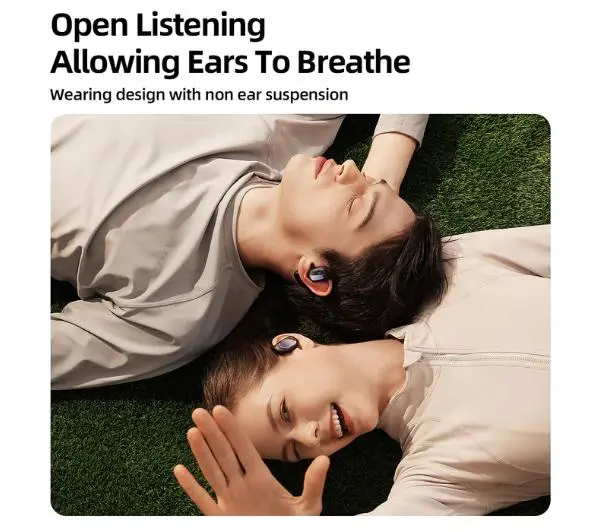 Joyroom Openfree JR-OE1 Douszne Bluetooth 5.3 Różowy