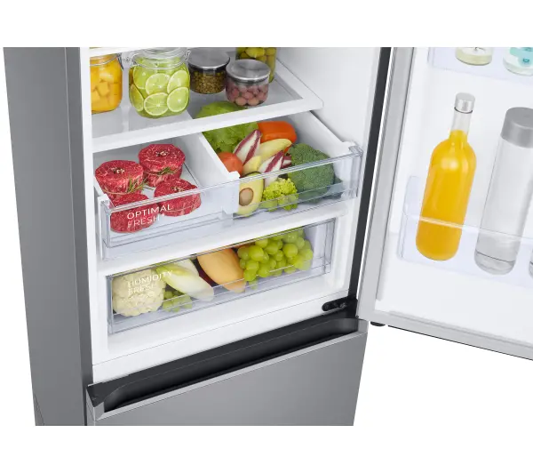 Samsung RB38T607BS9 Pełny No Frost 203cm Komora świeżości Stalowy - Kup na Raty - RRSO 0%