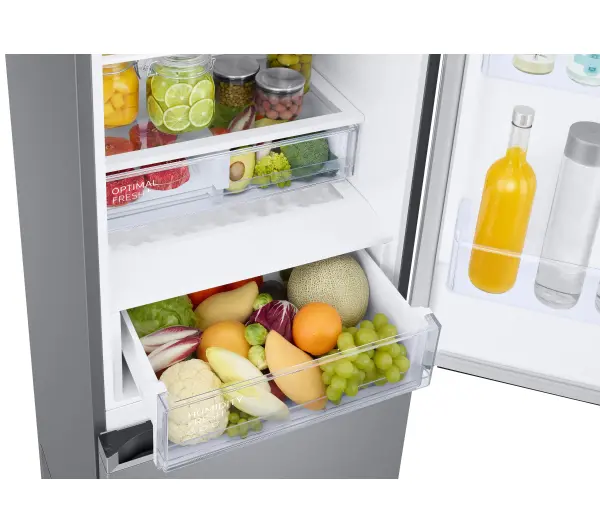 Samsung RB38T607BS9 Pełny No Frost 203cm Komora świeżości Stalowy - Kup na Raty - RRSO 0%