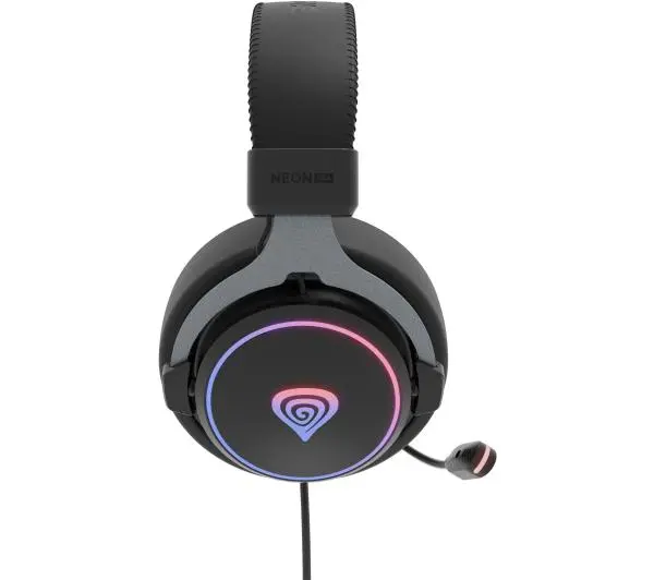 Genesis Neon 764 Nauszne Czarny