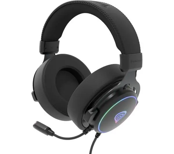 Genesis Neon 764 Nauszne Czarny