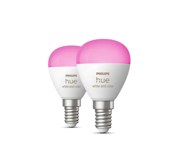 Philips Hue White and Color Ambiance E14 2szt.