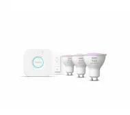 Philips Hue White and Colour Ambiance GU10 3szt. + Regulator przyciemniania Dimmer sw...