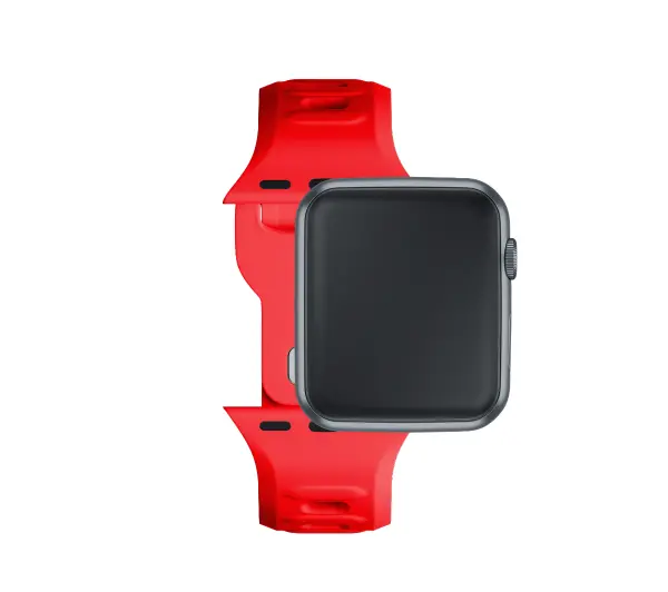 3mk do Watch 38/40/41mm Czerwony