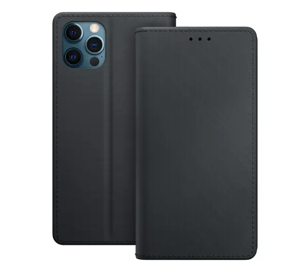 3mk Wallet Case do iPhone 12 Pro Max Czarny