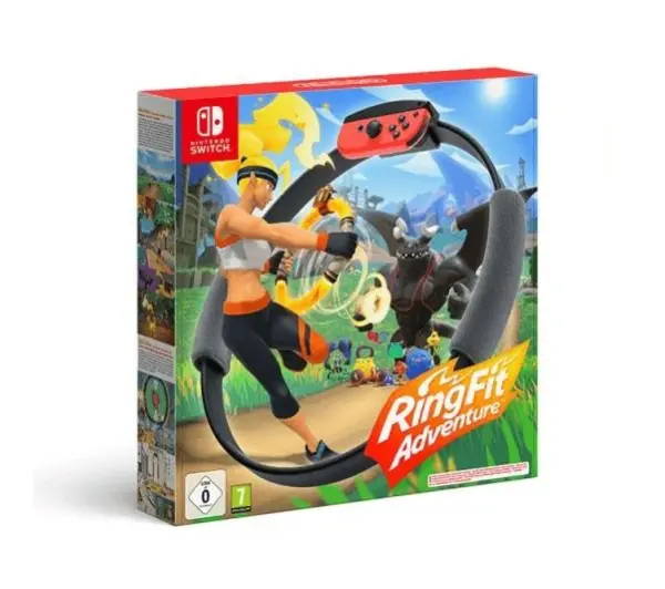 Nintendo Switch OLED Czerwono-niebieski	 + Ring Fit Adventure - Kup na Raty - RRSO 0%