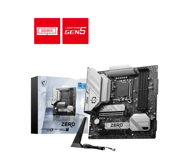 MSI B760M PROJECT ZERO - Kup na Raty - RRSO 0%