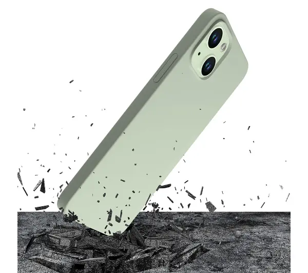 3mk Hardy Silicone MagCase do iPhone 15 Zielony