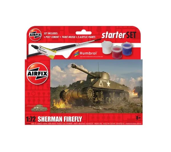 Airfix A55003 Starter Set - Sherman Firefly