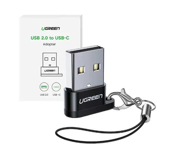 UGREEN US280 USB-C do USB-A Czarny
