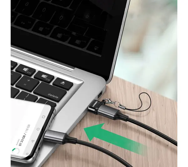 UGREEN US280 USB-C do USB-A Czarny