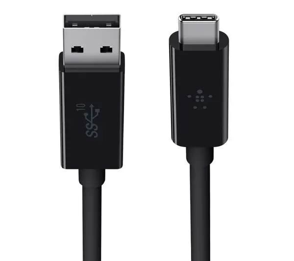 Kabel USB-A - USB-C BELKIN F2CU029BT1M-BLK 1 m
