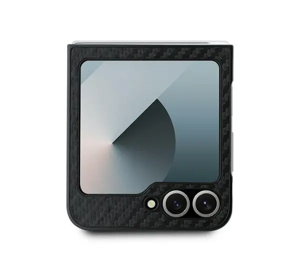 BMW Carbon Tricolor do Z Flip 6 Czarny