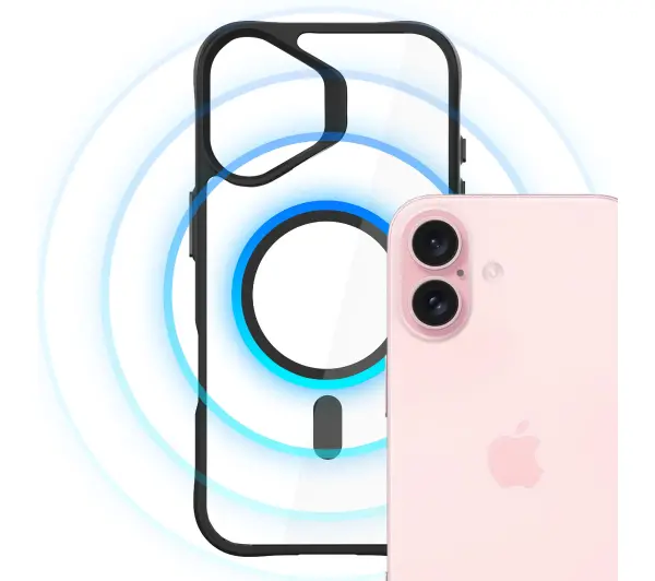 3mk Satin Armor MagCase do iPhone 16 Plus Czarny