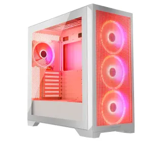 MODECOM Volcano Expanse S Apex ARGB Biały - Kup na Raty - RRSO 0%