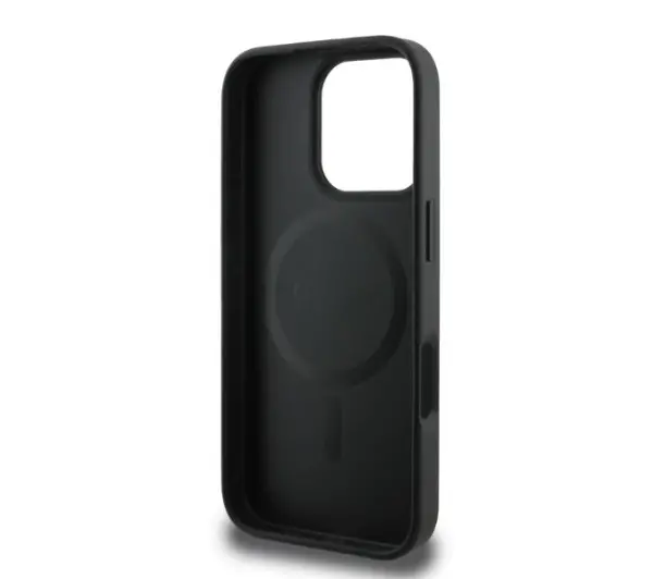 Guess 4G Printed Stripes do iPhone 16 Pro Czarny