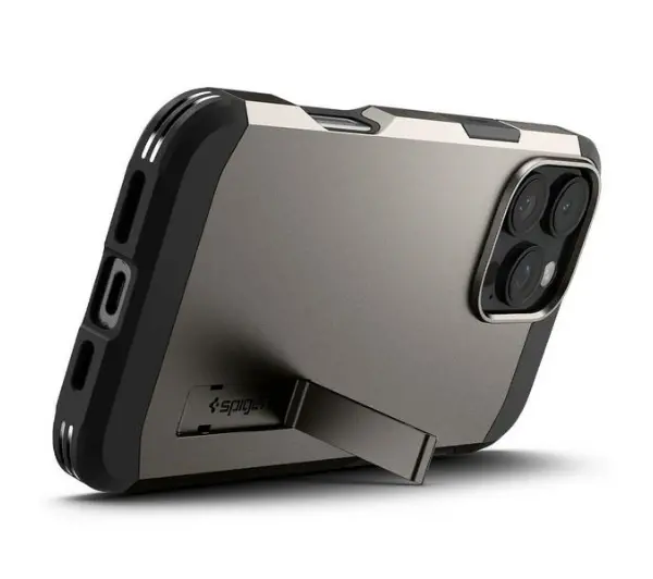Spigen Tough Armor MagSafe do iPhone 16 Pro Max Szary