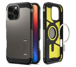 Spigen Tough Armor MagSafe do iPhone 16 Pro Max Szary