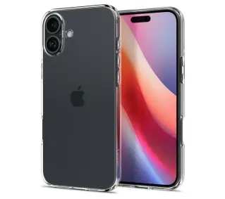 Spigen Liquid Crystal do iPhone 16 Plus Przezroczysty