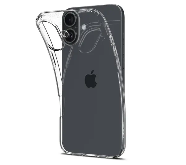 Spigen Liquid Crystal do iPhone 16 Plus Przezroczysty