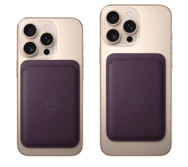 Apple Wallet z tkaniny FineWoven z MagSafe do iPhone’a Ciemnozielony