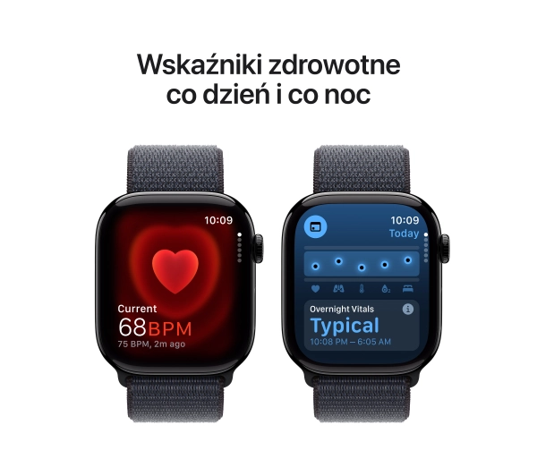 Apple Watch Series 10 GPS AI + Cellular AI koperta 42mm aluminium onyks opaska sportowa atramentowa - ⚡ EURO HIT CENOWY! ⚡ - Kup na Raty - RRSO 0%