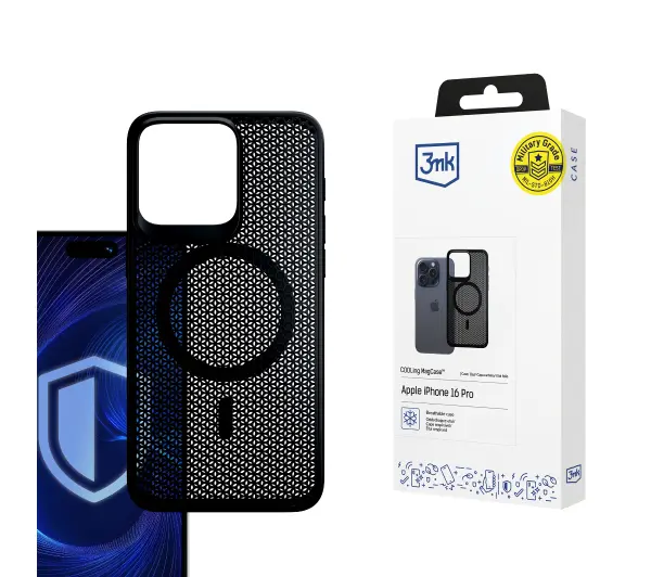 3MK Etui COOLing MagCase do Apple iPhone 16 Pro Max