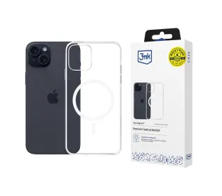 3mk Clear Magcase do iPhone 15 Przezroczysty
