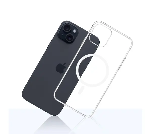 3mk Clear Magcase do iPhone 15 Przezroczysty