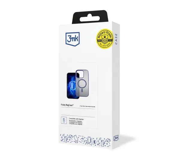 3mk Frosty Magcase do iPhone 15 Pro Purpurowy