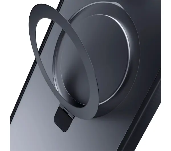3mk Smoke Case Mag&Stand do iPhone 16 Plus Czarny