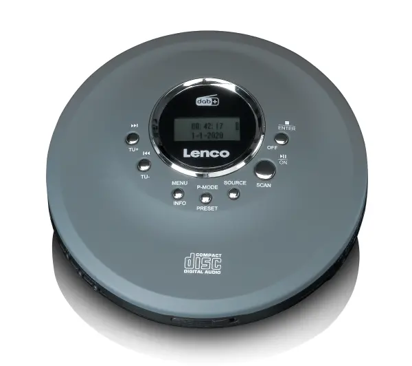 Discman LENCO CD-400GY Szary