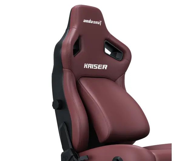 Anda Seat Kaiser 4 XL Gamingowy do 200kg Skóra Eco Bordowy - Kup na Raty - RRSO 0%