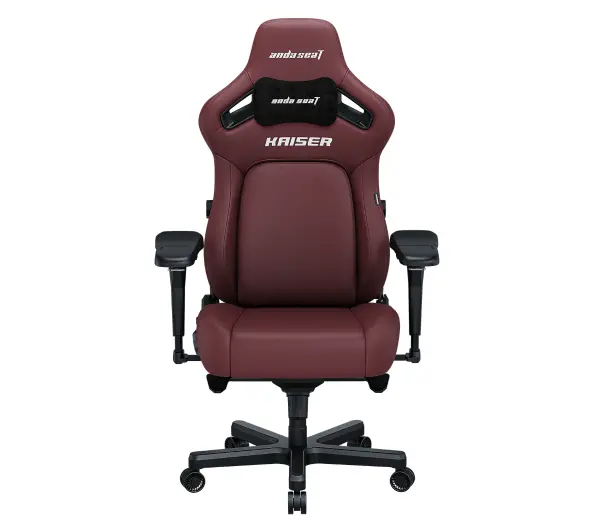 Anda Seat Kaiser 4 XL Gamingowy do 200kg Skóra Eco Bordowy