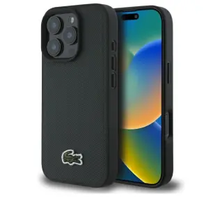 Lacoste Iconic Petit Pique do iPhone 16 Pro Max Zielony