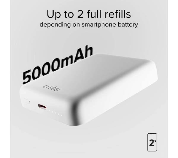 SBS TEBB5000HDMAG 5000mAh PD 20W MagSafe Biały