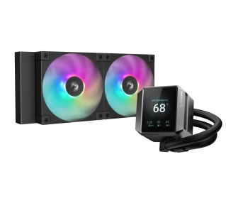DeepCool Mystique 240 ARGB Czarny - Kup na Raty - RRSO 0%