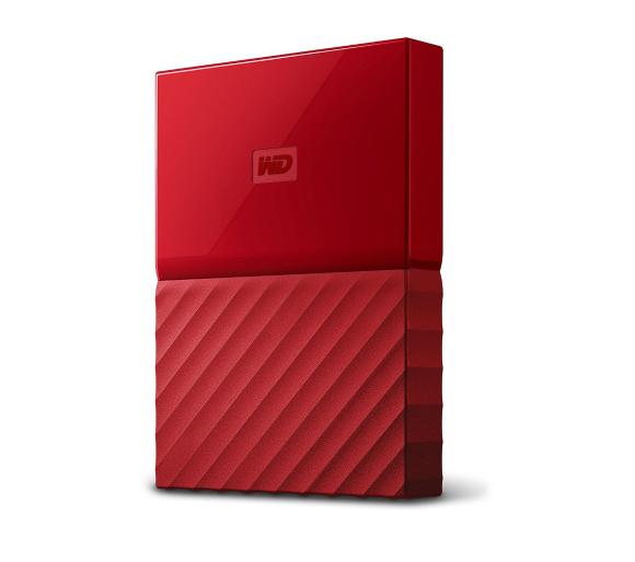 dysk twardy WD My Passport 1TB 2,5" USB 3.0 (czerwony)