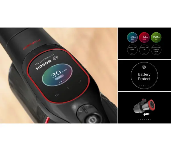 Bosch Unlimited 10 ProPower BCS1051POW 100min Wymienny akumulator Mini elektroszczotka - TRZECI -55%, ALBO 5-TY ZA 1ZŁ - Kup na Raty - RRSO 0%