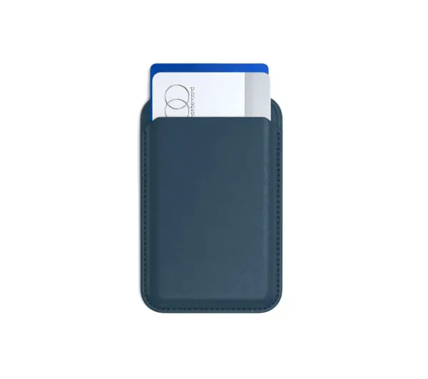 Satechi Magnetic Wallet Stand do iPhone Niebieski