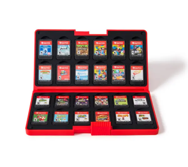 PowerA NSCS0292-01 Game Card Case XL Super Mario Heroes vs. Villains