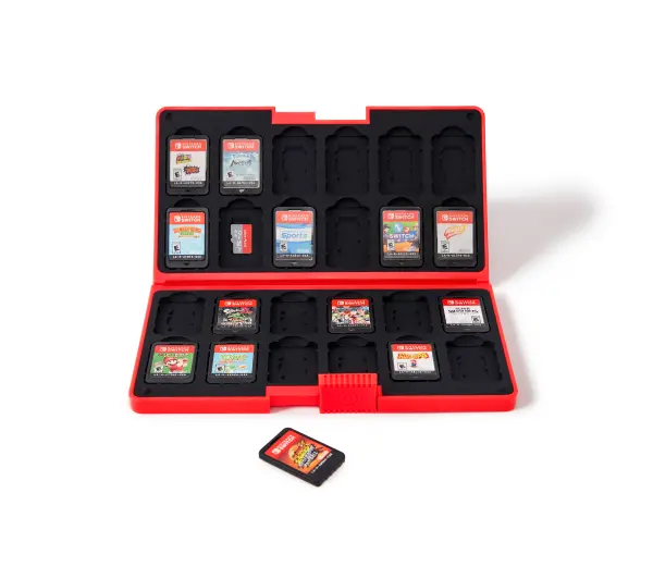 PowerA NSCS0292-01 Game Card Case XL Super Mario Heroes vs. Villains