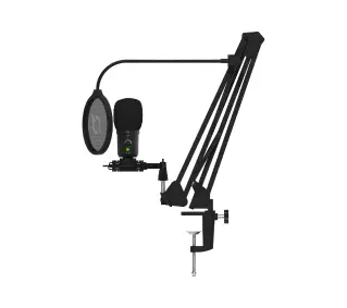 Aqirys Voyager Przewodowy Czarny