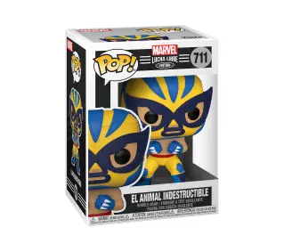 Funko Pop Marvel Luchadores Wolverine El Animal Indestructible