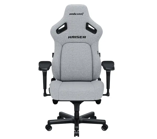 Anda Seat Kaiser 4 L Gamingowy do 120kg Tkanina Szary - Kup na Raty - RRSO 0%