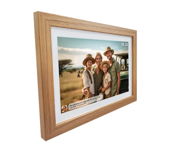 Denver Frameo 10,1" PFF-1042LW Brązowy - Kup na Raty - RRSO 0%