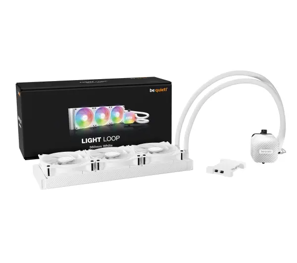 be quiet! Light Loop 360mm ARGB Biały - Kup na Raty - RRSO 0%