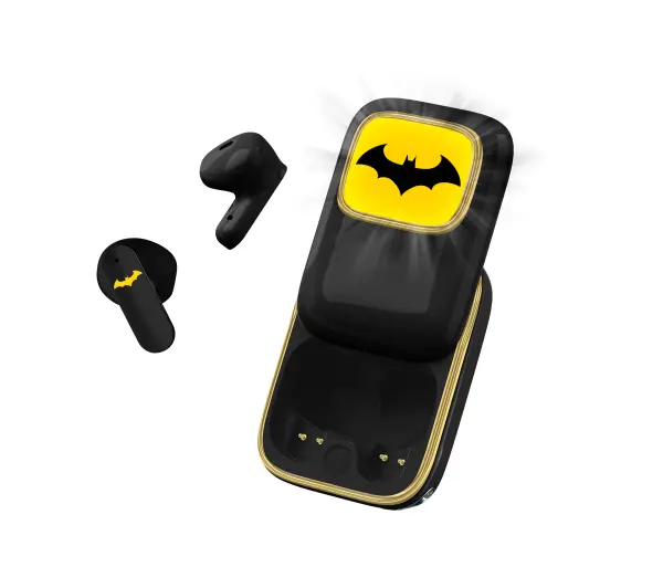 OTL Technologies Batman Dark Knight Slide TWS Dla Dzieci Douszne Czarny